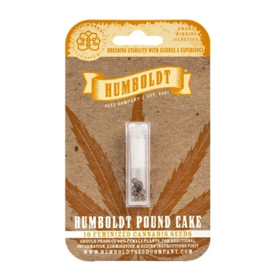 Humboldt Pound Cake fem (HmbSCo)